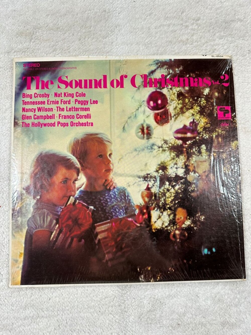 The Sound Of Christmas Vol. 2 Bing Crosby Nat King Cole Vinyl LP Stereo 1960s